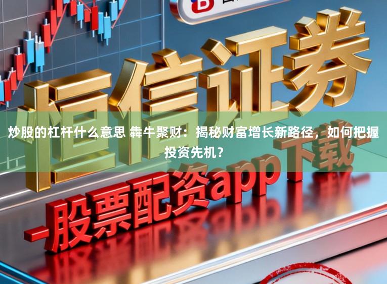 炒股的杠杆什么意思 犇牛聚财：揭秘财富增长新路径，如何把握投资先机？